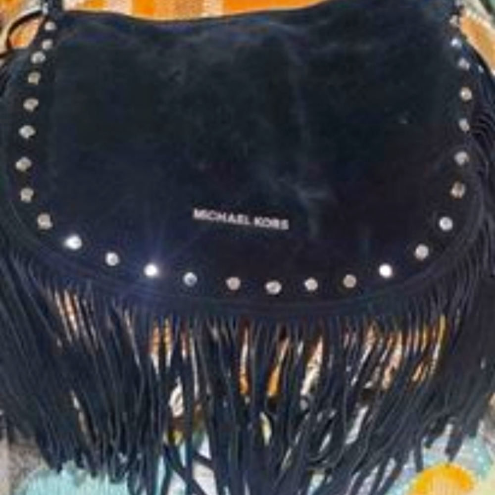 Michael kors fringe purse vguc